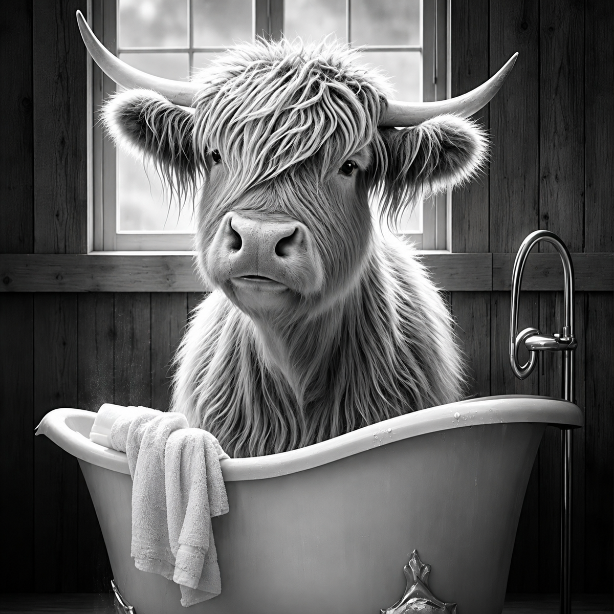 Bath Time Highland