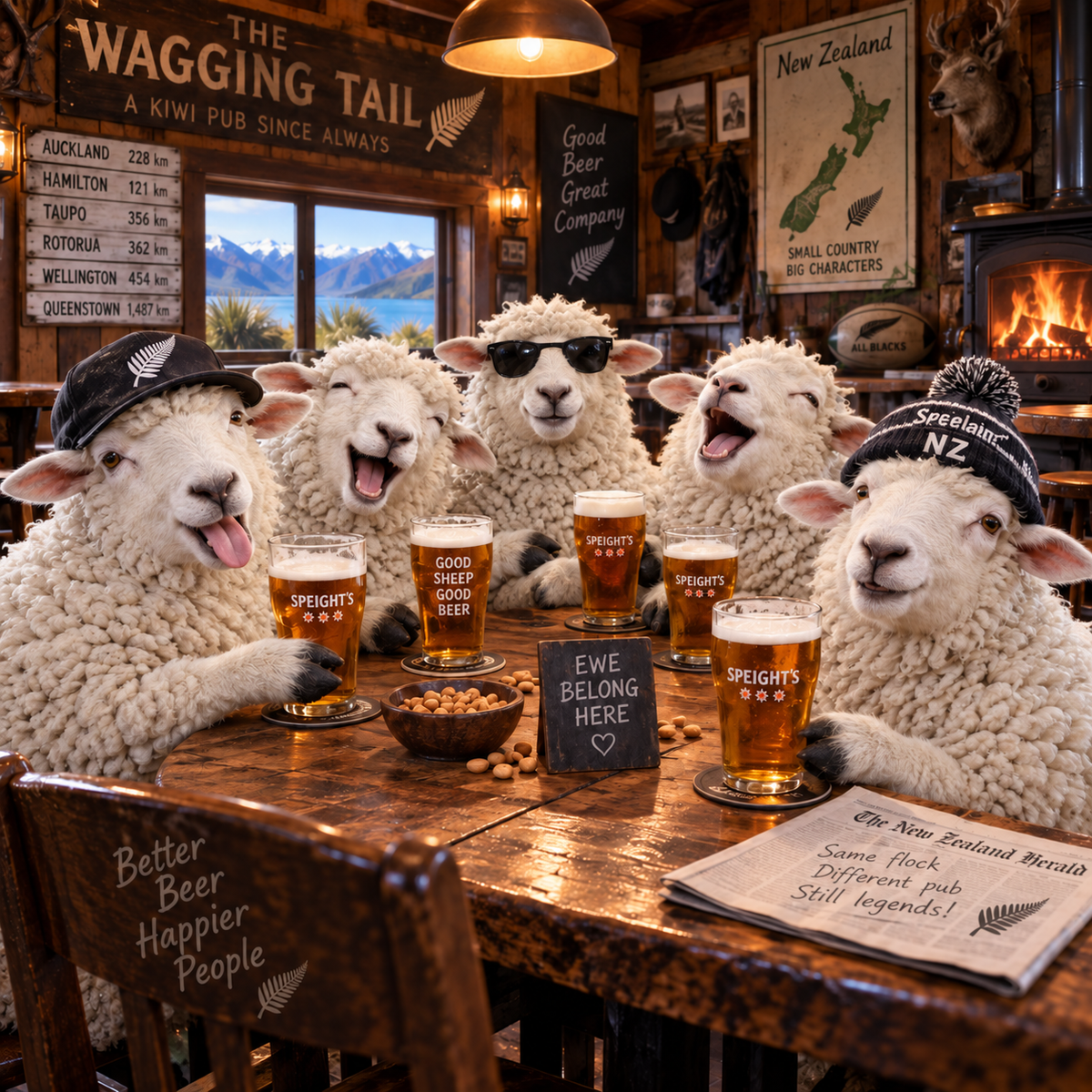 The Flock at the Local